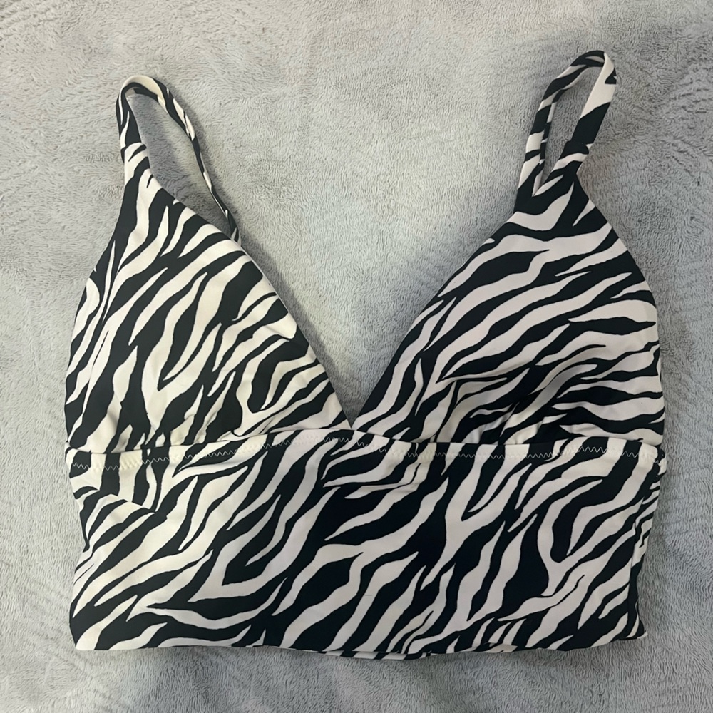 Old Navy Zebra Patterned Top